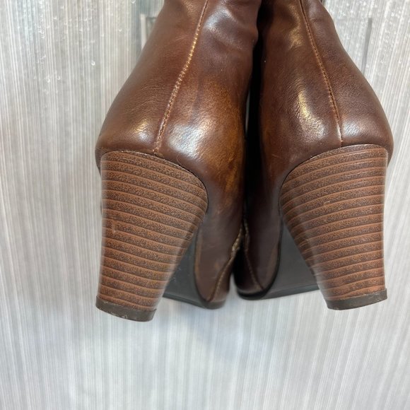 Penningtons WIDE CALF Knee High, Heeled Boots, Size 9 - Picture 6 of 15